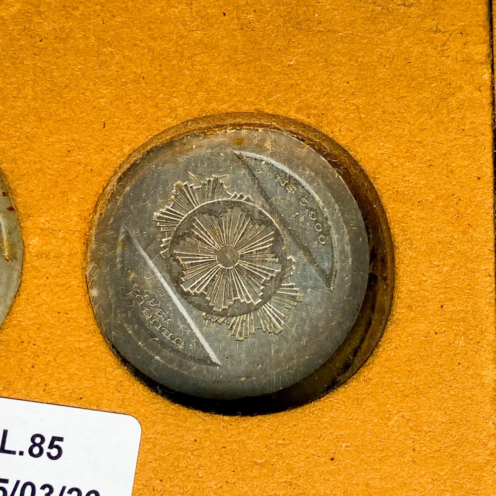 Monedas de plata Banco Central del Uruguay - imagen 2