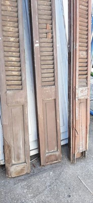 Postigos de madera de 3 hojas para ventanas - imagen 3