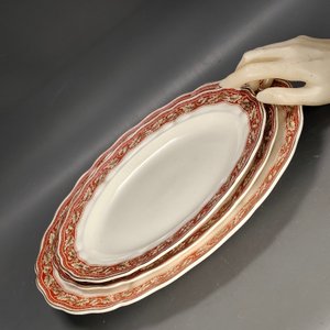 Tres Fuentes Ovaladas Loza Inglesa Grindley Marlborough Modelo Oakland - imagen 3