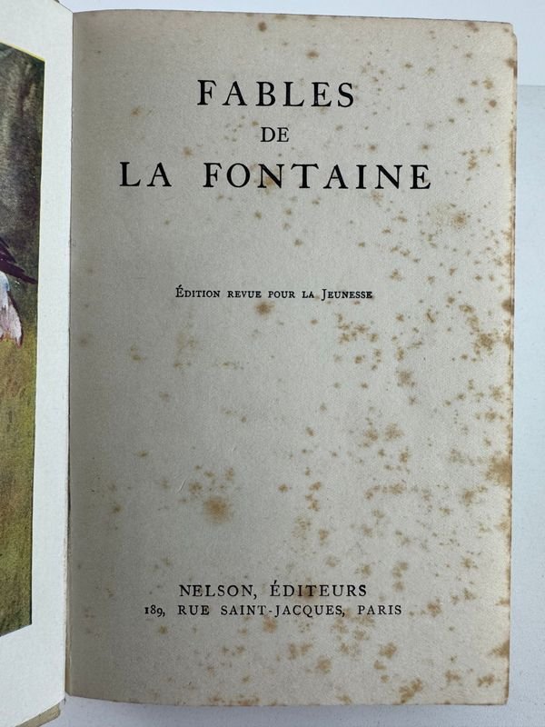 Libro de Fábulas de La Fontaine, edición revisada para la juventud - imagen 4