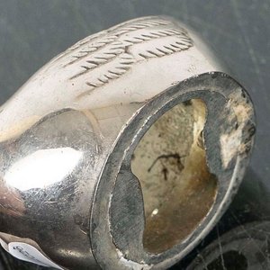 Destapador de Metal con Forma de Ave Cisne Plateado - imagen 2