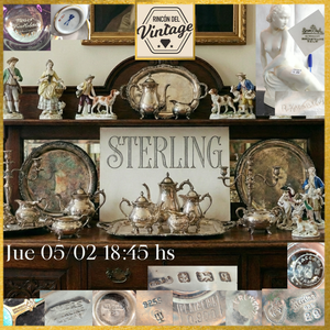 1er remate de 2026 de RDV con todo: Antigüedades únicas, figuras en porcelana MEISEN, ROSENTHAL, etc. cristalería y vajilla de la mejor calidad checa y alemana y 10 KILOGRAMOS DE PLATA !! Retiro zona Cordón. Exhibición Mie 4/2 de 13 a 18 hs coordinar