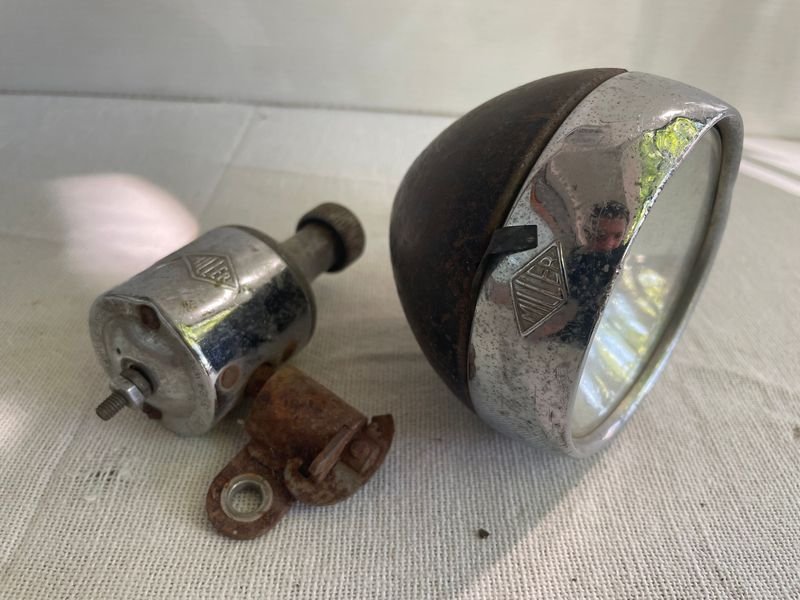Farol y Dinamo Miller para Bicicleta Antigua