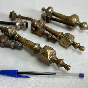 Tiradores de Bronce Macizo Estilo Clásico - imagen 3