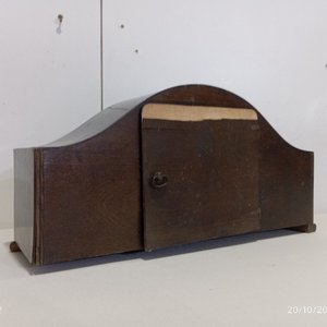 Antiguo Reloj de Mesa con Péndulo y Caja de Madera - imagen 7