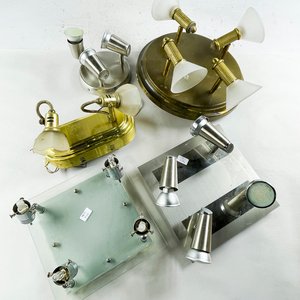 Lote de 5 Apliques de Iluminación Variados - imagen 2