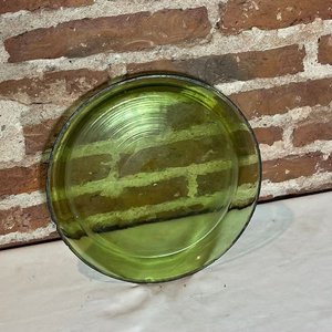 Lote siguiente: Fuente Redonda Vidrio Estilo Pyrex Verde 33 cm