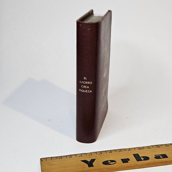 Libro de credito con interior de metal - Año antiguo - imagen 3