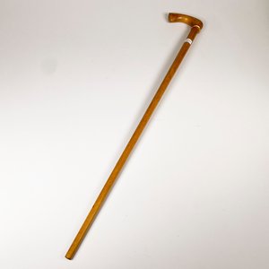 Baston de Madera con Aro Dorado - 76 cm - imagen 4