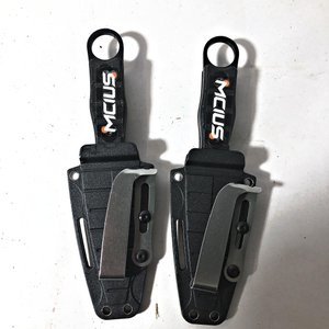 Set de 2 Cuchillos Tácticos con Vaina Negra - imagen 2