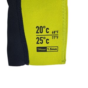 Traje de Neopreno Corto Olaian Adolescente Talle 14-15 Años Azul y Amarillo - imagen 3