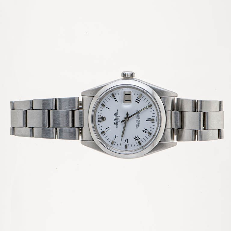 Reloj Rolex para hombre - Date, números romanos, malla Oyster - imagen 2