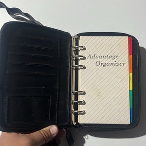 Carteras Negras Medianas con Agenda y Organizador - imagen 2
