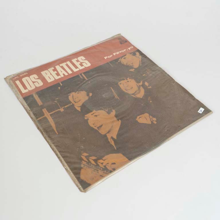 Vinilo LP Los Beatles "Por Favor, Yo" - Tapa Uruguay
