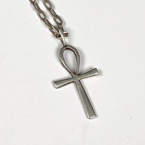 Cadena de Plata con Dije Ankh Egipcio - 58 cm - imagen 3