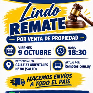 Lote anterior: Aviso Publicitario de Remate de Propiedad Richard Borges