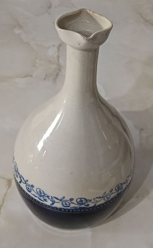 Porrón de Cerámica para Vino - Accesorio Decorativo - imagen 2