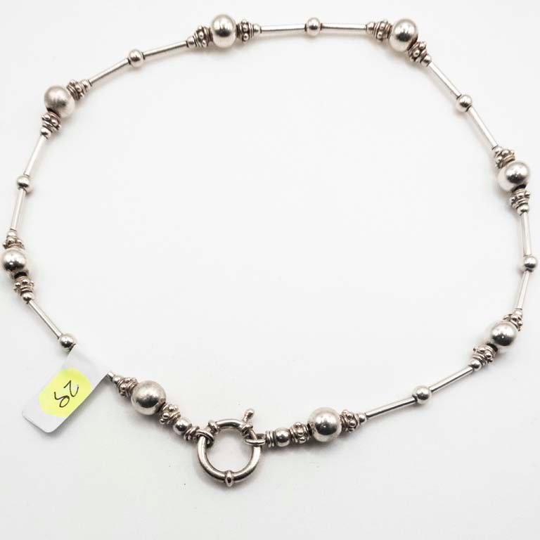 Collar de Plata con Cierre Marinero
