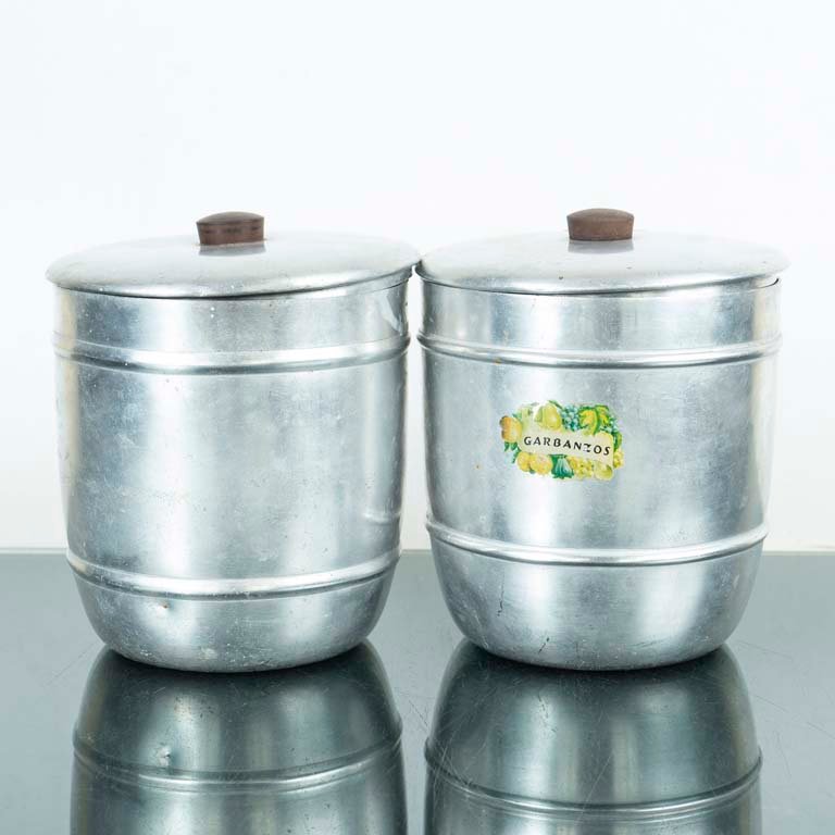 Lote anterior: 2 tarros de aluminio de excelente calidad