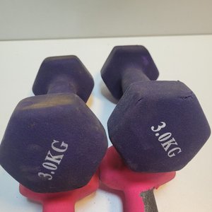 Set de 6 Mancuernas de 3kg para Entrenamiento - imagen 6