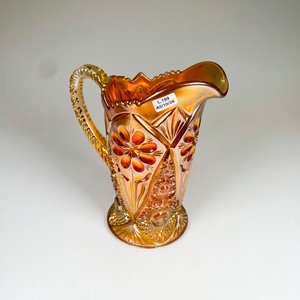 Jarra de vidrio carnival con asa ,altura 25 cm - imagen 2