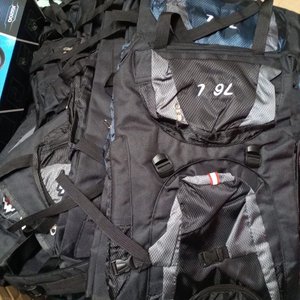 Mochila Profesional Gran Capacidad 76 Litros para Senderismo y Viajes - Roja - imagen 2