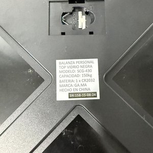Báscula Digital Gama Profesional Vidrio Templado Negro 150 Kg - imagen 5