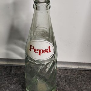 Botella Antigua de Vidrio Pepsi-Cola - imagen 3