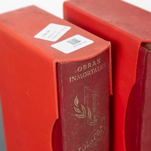 Dos Tomos de Obras Inmortales: Tolstoi y Gorki - imagen 2