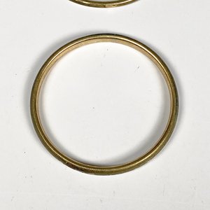 Dos Esclavas Gruesas Enchapadas - imagen 3