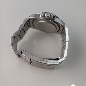Réplica Reloj Rolex Submariner Date Acero Esfera Negra Bisel Verde - imagen 10