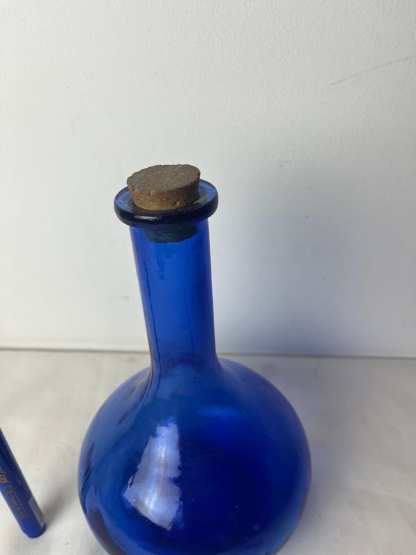 Botella y vela decorativa - imagen 4