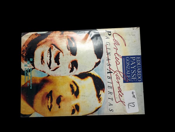 Libro "Carlos Gardel - Páginas Abiertas" por Eduardo Paysee González - imagen 1