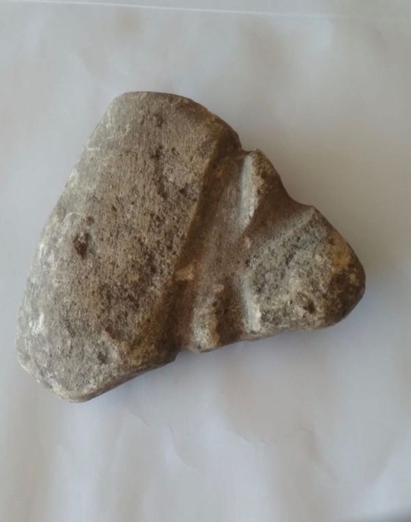 Hacha Indígena de Piedra Antigua, Arma Contundente - imagen 1