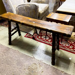 Lote anterior: Banqueta Antigua de Madera Rústica