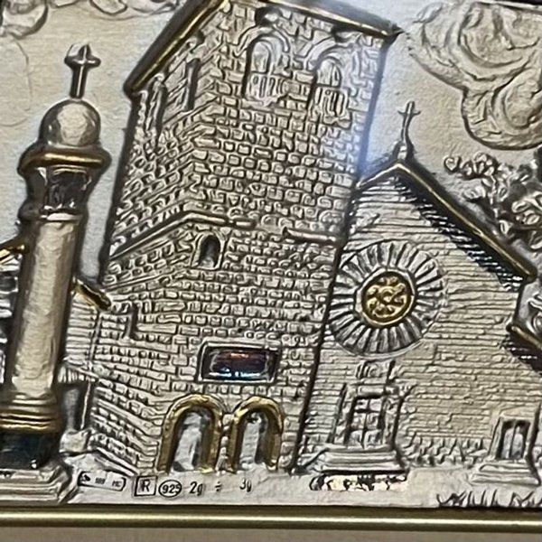 Cuadritos Italianos de Castillo Miramare y Catedral di San Giusto - imagen 7