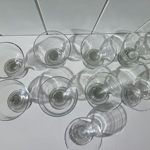 Lote de 9 Copas para Helado de Vidrio Transparente - imagen 6
