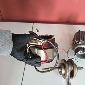 10264 c29 motor eléctrico a la vista y cigueñal moto cg 125 - imagen 6