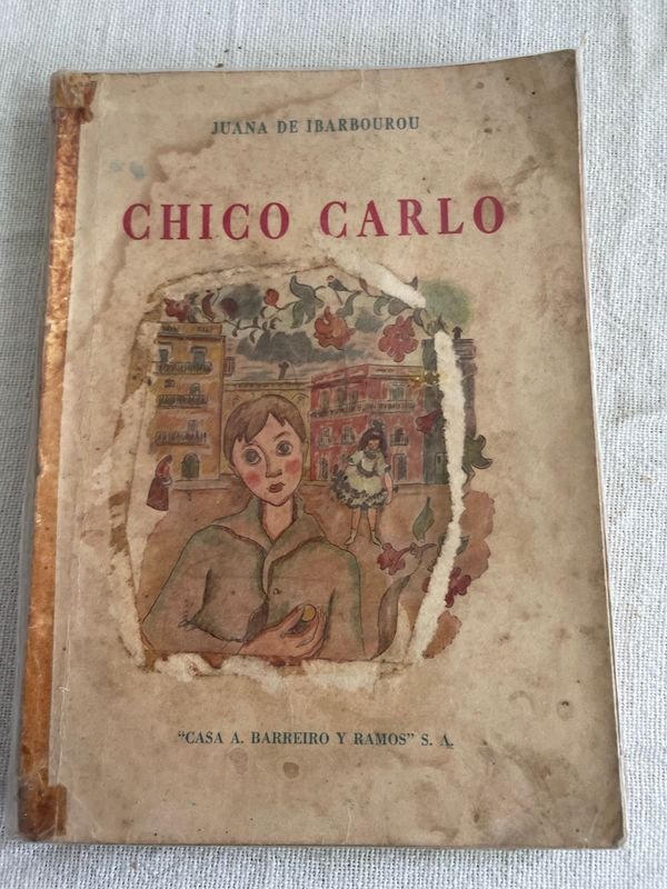 Libro Chico Carlo de Juana de Ibarbourou, Edición Omega 1945 - imagen 1