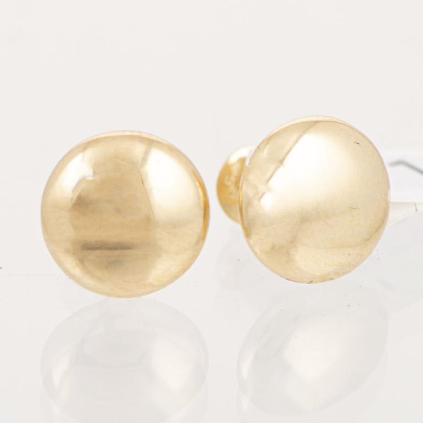 Par de Tornillos de Oro 18k Redondos - imagen 1