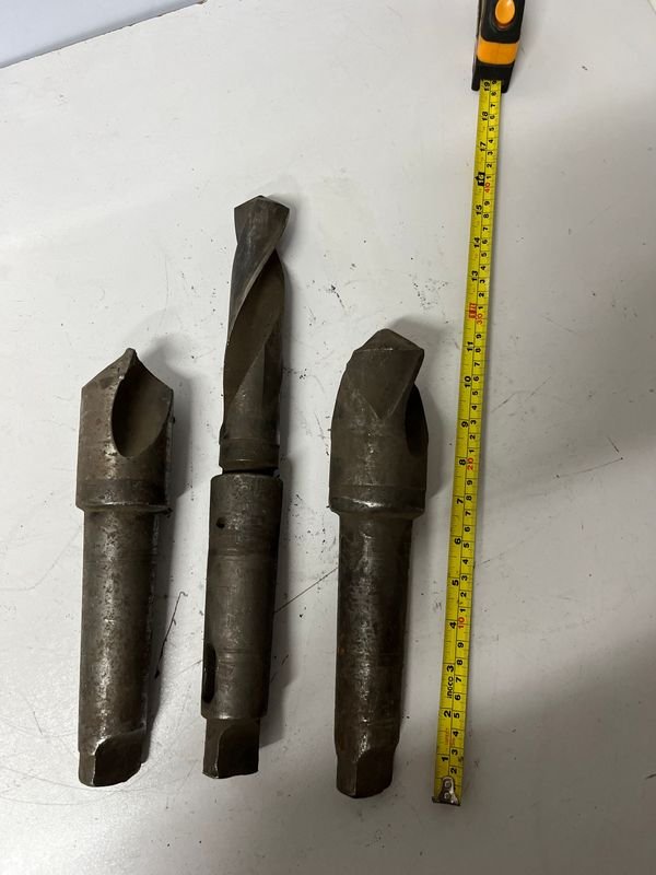 3 Mechas para Torno de Metal, Diferentes Medidas - imagen 1