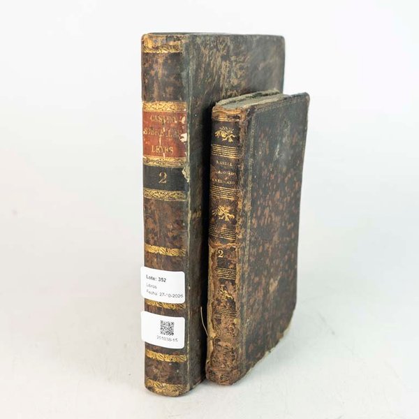 Dos Libros Antiguos: Manual del Abogado Americano y Discursos sobre Leyes - imagen 1