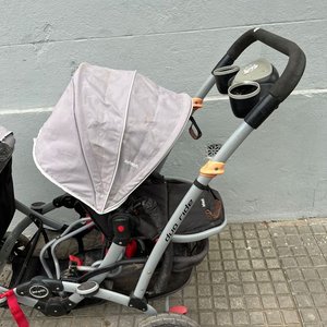 Cochecito Doble Mellizos "Infanti Duo Ride" Gris - imagen 3
