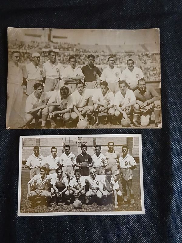 Lote de Fotografías Históricas Club Nacional de Football: Planteles Años 40 y Histórico