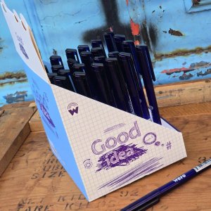 Caja con 24 Lapiceras de Gel Wero Good Idea, Tinta Azul - imagen 7