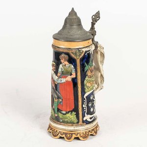 Lote siguiente: Jarra Musical Alemana Antigua (No Funciona)