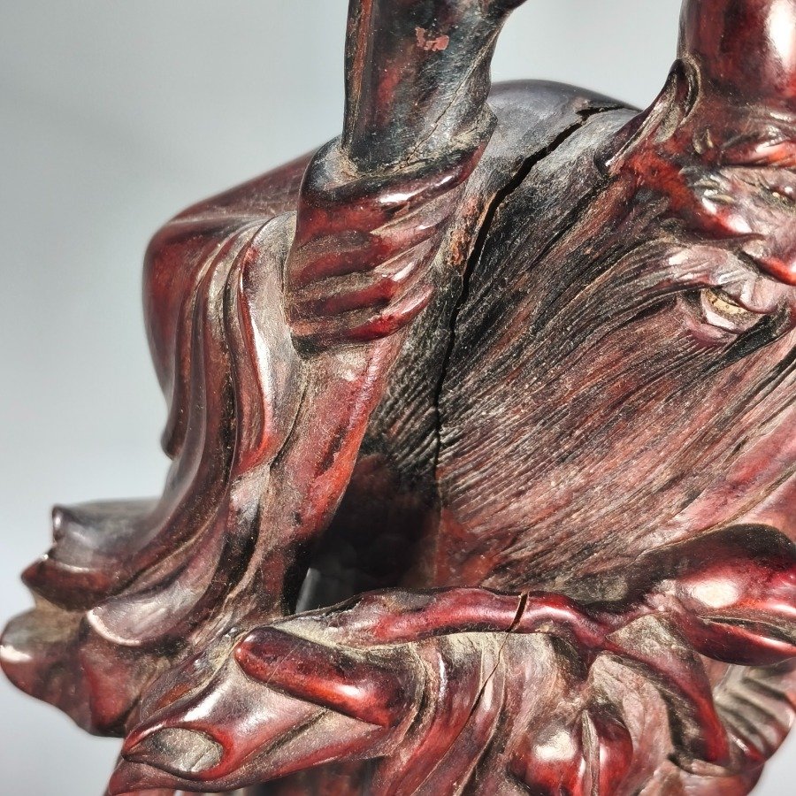 Figuras de madera tallada con estilo antiguo - imagen 5