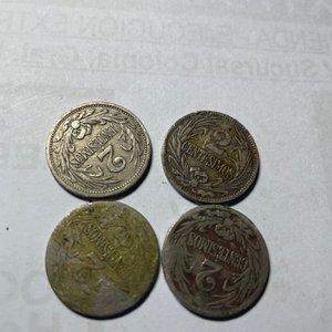 Monedas de 2 Centésimos Uruguayas de 1909, 1924 y 1936 - imagen 2