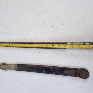 Facon Criollo Antiguo J.M. Mailhos "Cazador" con Vaina de Cuero y Plata - imagen 13
