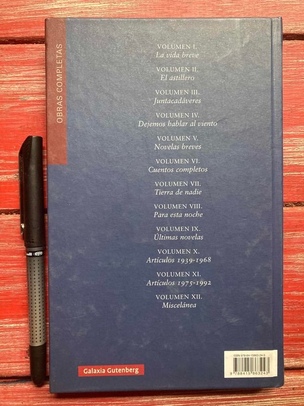 Libro de ONETTI, JUNTACADAVERES, tapa dura - imagen 2